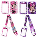 Minnie Mouse Keychain Lanyard for Keys ID Badge Holder Credit Card Neck Strap Keychain Lariat Phone Strap Jewelry YQ1027