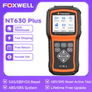 Foxwell NT630 Plus OBD2 Scanner ABS Reset SRS Reset Active Test OBD Diagnostic Tool Lifetime Free Update