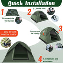 3-4 People Tents for Camping with Shelter 100% Waterproof Windproof  Easy Set Up Tent with Removable for Adventure Backyard