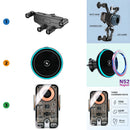 For Lexus LX600 LX700 2022-2025 2026 Car Phone Holder Screen Fixed Clip Wireless Charger Phone Mount Qi Car Phone Charger Mount