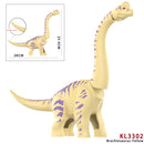 Brutal Raptor Building Jurassic Blocks World 2 MINI Dinosaur Figures Bricks Dino Toys For Children Dinosaurios Christmas