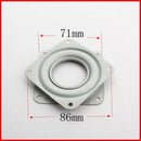 2/3/4/6 Inch Steel Square Lazy Susan 360Degree Rotating Rolling Bearing Turntable 300 Lbs Bearings Plate with Screws