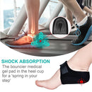 Plantar Fasciitis Heel Spur Foot Support With U-Shaped Silicone Gel Heel Cups for Heel Pain Relief Insoles for Man Woman Walking