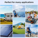 MFUZOP LiFePO4 200Ah 12V Lithium Battery with Over 10 Years Life and Max. 15000 Cycles, 2560Wh Load Performance, 100A BMS