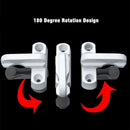 Plastic+Stainless Steel+Zinc Alloy UPVC Child Safe Security Window Door Sash Lock Safety Lever Handle Sweep Latch Drop Shipping