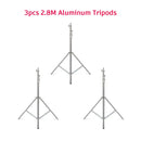 SH 290cm Aluminum Alloy Light Stand for Camera Ring Light Live Youtube Cellphone Video and Apply to Photography Softbox Fixed