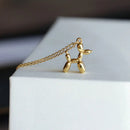 Ladies Fashion New Simple Hip Hop Balloon Dog Pendant Birthday Giftkvn