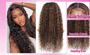 The Chroma Shift | Hand-Tied 13x6 HD Lace Frontal Wig, 210% Density Deep Wave Ombre