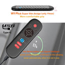 W1 PLUS 空鼠遥控器 2.4G 射频无线迷你键盘 智能陀螺仪键盘感应 防丢红外适用于安卓电视盒