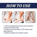 Instant Foot Peeling Spray Heel Scraper Corn Remover Callus And Dead Skin Remover For Feet Gentle Formula For Cracked