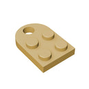 3176 带孔板改件 2 x 3 积木收藏散装模块化GBC科技MOC拼搭积木兼容