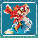 City MOC 648pcs Chinese Koi Fish Model Building Blocks DIY Koi Carp Cartoon Fancy Carp Animal Bricks Toys For Children Gifts