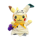25CM Christmas Halloween Easter Pokemon Pumpkin Lovely Pikachu Stuffed Plush Toys Anime Pokemons Plush Toys Dolls Kids Gifts