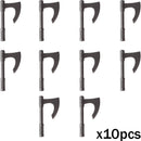 MOC Medieval Accessories Series Building Blocks Military Army Soldier Armour Shield Helmet Sword Crown Weapon Knight Bricks Toys