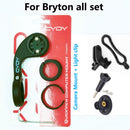 Cydy Mount 适用于 Garmin Edge 130 200 520 820 Bryton Rider 330 420 530 860 Wahoo 山地公路自行车 GPS 自行车码表支架