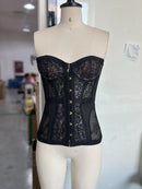 The Échappée | Lace-Up Strapless Corset Top — Summer 2026