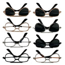 6cm Fashion Plush Doll Sunlasses For 10cm Cute Cotton Dolls Frame Eyeglasses for 1/31/4 BJD Mini Plush DIY Doll Accessories