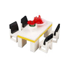 MOC City House Furniture Building Blocks Kit Toilet Fish Tank Bed Piano TV Sofa Couch Pendulum Clock Cooking Bench Bricks Toys