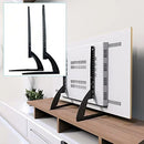 32-70 Inch Universal TV Stand Adjustable Height LCD LED Display Legs Feet Stand Durable Television Rack Black