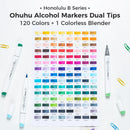 The Honolulu | Professional Alcohol Art Marker Set, 24–320 Colors