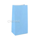 Mini Kraft Paper Bags 10pcs/lot Stand Up Dot Bags Child Party Birthday Food Paper Kraft Seal Gift Packing Treat Bag Supplies