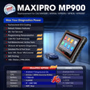 Autel MaxiPRO MP900 MP900E 汽车诊断工具 ECU编码 OBD2 汽车扫描仪 CAN FD/DoIP 扫描工具 PK MP900-BT MP900-TS MK900