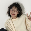 2021新款男女通用圆形多边形眼镜 男女士金属框平光眼镜 近视眼镜 -1.0 -2.5 -2