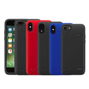 品证 6200毫安电池充电壳适用于iPhone 6 6S 7 8 Plus 充电壳适用于iPhone X XR Xs Max 便携式移动电源充电器