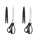 10 Inch Stainless Steel Tailor Shears for Fabric Leather Cutting Professional Sewing Craft DIY Apparel Making Tool Accessory