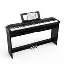 88 Key Weighted Hammer Keyborad Piano, Portable Electric Keyboard Piano For Beginner Adults With Sustain Pedal,Built in Speakers