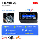 NaviFly 4G LTE Android Car Radio For Audi Q5 2010 - 2017 Android 14 CarPlay Auto HD Media Player 128GB DSP All-in-One Navigation