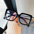 High-definition Anti Blue Light Glasses for Women Men Trendy Big Frame Office Computer Goggles Fashion Blue Ray Blocking Eyewear