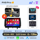 AWESAFE Car Radio Autoradio for Renault Clio 3 2005-2014 Wireless Carplay Screen Android Auto Stereo GPS Navi FM RDS Multimedia