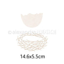 Piggy Craft metal cutting dies cut die mold The new series of Easter Scrapbook paper craft knife mould blade punch stencils dies