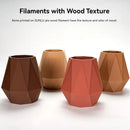 SUNLU 2KG Multiple Wood Filament Wood Texture PLA 3D Printer Filament 1.75MM 1kg/Spool Filament Fit Most FDM 3D Printers