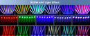 Yiflamefly 4Pcs 40W Mini Beam Moving Head Light Stage Light Standard DMX512 13CH for Concert Party Weddings Nightclub Dance Hall