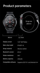 The Bastion | Military-Grade NFC Smart Watch with 3ATM Water Resistance