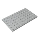 高砖 10个 MOC 板 6 x 10 兼容 3033 拼装颗粒积木零件 DIY积木块科技零件玩具
