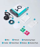 Joyroom Foldable Magnetic Car Phone Holder 360° Rotation Car Phone Mount One-Hand Operation For iPhone / 4.7-7.0 inch Phones