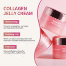 Deep Hydrating Collagen Jelly Cream Moisturizing Tightening Soothing Anti-Aging Firmness Hydration Cream Skincare Cosmetics