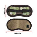 Electric Jade Eye Stone Mask Tourmaline Heating Eye Massager Hot Compress For Eye Muscle Relaxation Relieve Insomnia