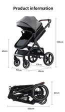 AeroGlide 3-in-1 Premium Urban Stroller