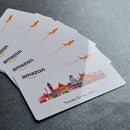 Custom white pvc plastic frost Business Card /print card /waterproof/ name/visiting card / custom business card printing