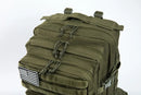 45L Tactical Travel Backpack Molle Large Capacity Multi Pocket Storage Bag Durable Wear Resistant Camping Hiking Trekking Bushcraft Daypack Heavy Duty Rucksack For Men Women Business Trips Mountain Climbing Daily Commute Lugg