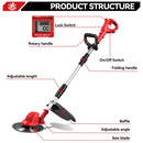 The Sward Sentinel | 4000W Brushless Cordless Lawn Mower & Grass Trimmer