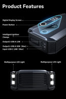 The Dead Battery Protocol | 2000A Portable Jump Starter & 74Wh Power Bank