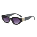 Glasses Stylish Fashion Designer Women Men Sunglasses Cute Oval Trending Shades Unisex Glamour Eyewear UV400