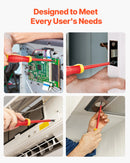 SucceBuy 绝缘螺丝刀套装 专业电工螺丝刀套装 1000V 绝缘电工工具套装 磁性十字头
