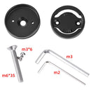 MTB Bike Code Meter Fixing Base GPS Speedometer Mount Bracket Bike Computer Holder Stem Top Caps For Polar Cycling Accessories