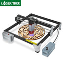 LASER TREE K1 迷你激光雕刻机，带 5W 10W 激光头，激光雕刻切割机，木工 TTL 蓝光激光模块